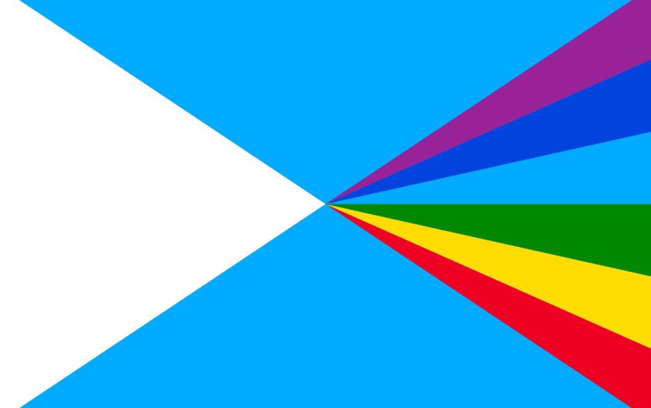Light Dispersion Peace Flag